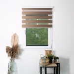 Madecostore - store enrouleur jour nuit tamisant avec coffre - essentiel - taupe - l59 x h160cm Madecostore - store enrouleur jour nuit tamisant avec coffre - essentiel - taupe - l59 x h160cm