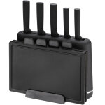 Maestro mr - 1412 black ensemble couteaux et planches