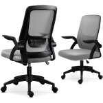 Magicfox - chaise de bureau ergonomique - rglable en hauteur, mcanisme d'inclinaison, sige et dossier ...