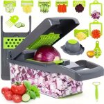Magicook 14 en 1 cutter slicer râpe de sécurité Magicook 14 en 1 cutter slicer râpe de sécurité