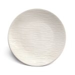 Magma ivoire - assiette dessert 20 cm (lot de 6)