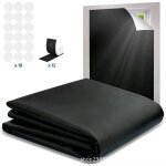 Magntique store occultant fentre sans perage 100x145cm store occultant tissu isolation pour fentre ...