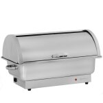 Mahlzeit chafing dish électrique en acier inoxydable avec récipient gn 1 / 1, 9 litres, jusqu'à 80°c ... Mahlzeit chafing dish électrique en acier inoxydable avec récipient gn 1 / 1, 9 litres, jusqu'à 80°c ...