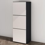 Mai&mai - armoire à chaussures commode à chaussures entrée avec 3 compartiments meuble de rangement chaussure ... Mai&mai - armoire à chaussures commode à chaussures entrée avec 3 compartiments meuble de rangement chaussure ...