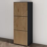 Mai&mai - armoire à chaussures commode à chaussures entrée avec 3 compartiments meuble de rangement chaussure ... Mai&mai - armoire à chaussures commode à chaussures entrée avec 3 compartiments meuble de rangement chaussure ...