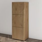 Mai&mai - armoire � chaussures commode � chaussures entr�e avec 3 compartiments meuble de rangement chaussure ...
