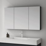 Mai&mai - armoire suspendue de salle de bain avec miroir armoire de toilette meuble murale miroir avec ...
