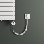 Mai & mai el�ment chauffant pour radiateur de salle de bain accessoires pour s�che - serviettes thermostat ...