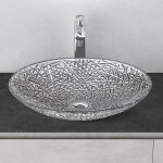 Mai & mai lavabo à poser en verre lave - mains vasque ovale à poser lavabo transparent pour salle de ... Mai & mai lavabo à poser en verre lave - mains vasque ovale à poser lavabo transparent pour salle de ...