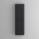 Mai & mai meuble de salle de bains meuble colonne de rangement murale armoire haute 35x20x120cm noir ... Mai & mai meuble de salle de bains meuble colonne de rangement murale armoire haute 35x20x120cm noir ...