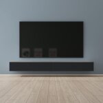 Mai&mai - meuble tv suspendue armoire avec soft - close table tv pour le salon marron clair + gris noir ...
