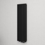 Mai&mai - radiateur  eau chaude mural chauffage central 160x46cm radiateur gris noir vertical en acier ...
