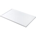 Mai&mai - receveur de douche 90x120 bac � douche blanc en r�sine marbre artificielle receveur de salle ...