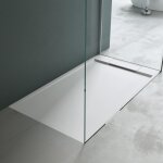 Mai&mai - receveur de douche 90x140 bac � douche blanc en r�sine marbre artificielle 90x140x4cm g�o4