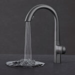 Mai & mai robinet �vier de cuisine en laiton rotatif � 360� eau chaude et froide m�langeur deux modes ...