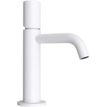 Mai & mai robinet salle de bain mitigeur blanc mat en laiton robinet pour lavabo vasque wao - 7701
