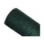 Brise - vue 85% - vert / noir - 130gr / m� - sans boutonni�res vert / noir 1. 2m x 5m