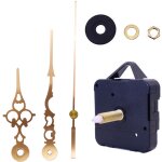 Mains quartz diy horloge murale mouvement mcanisme  piles diy rparation pices de rechange, golden ...