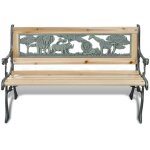 Maison exclusive - banc de jardin pour enfants 84 cm bois