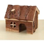 Maison en bois d'�corce pour hamster - plateforme - d�coration pour hamster - cachette pour animal domestique ...