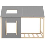 Gutent ? lit cabane en bois 90 x 200 cm ? pin et mdf ? hauteur 150 cm ? capacit� 100 kg ? montage facile ...