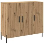 Maison exclusive - buffet ch�ne artisanal 90 x 34 x 80 cm bois d'ing�nierie