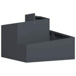 Maison exclusive - cache - pot de jardin anthracite 60 x 60 x 50 cm
