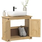 Armoire lavabo de salle de bain - meuble vasque de salle de bain corona bois de pin massif 629746 Armoire lavabo de salle de bain - meuble vasque de salle de bain corona bois de pin massif 629746