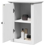 Maison chic - armoire murale de salle de bain - armoire suspendue - meuble de rangement bodo blanc 44x30x60 ...