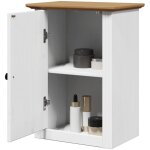 Maison chic - armoire murale de salle de bain - armoire suspendue - meuble de rangement bodo blanc et ...