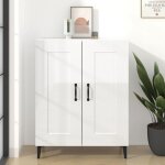 Maison chic - buffet, bahut, armoire de rangement blanc brillant 69, 5x34x90 cm bois d'ingénierie fr110882 ... Maison chic - buffet, bahut, armoire de rangement blanc brillant 69, 5x34x90 cm bois d'ingénierie fr110882 ...
