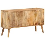 Maison chic - buffet, bahut, enfilade, armoire de cuisine bois de manguier massif 110x30x60 cm con49267 ...