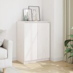 Maison chic - buffet, bahut, meubles de rangement, commodes blanc 60x36x84 cm bois de pin massif wfe522757 ...