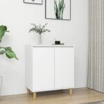 Buffet, bahut, meuble de rangement pour salon, salle à manger avec pieds en bois massif blanc 60x35x70 ... Buffet, bahut, meuble de rangement pour salon, salle à manger avec pieds en bois massif blanc 60x35x70 ...