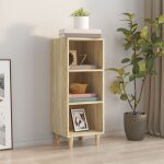 Maison chic - buffet - meuble de rangement ch�ne sonoma 34, 5x32, 5x90 cm bois d'ing�nierie 142439