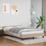 Maison chic - lit double - 140x190 cm, lit adulte et enfants, cadre de lit avec tte de lit sans matelas ...