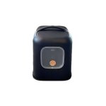 Rotho - maison toilette mypet biala - filtre anti odeur - rcycl et recyclable - noir