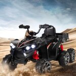 Maisonchic - 12v quad electrique enfants avec lumires led et musique vhicule electrique enfants avec ...
