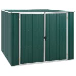Maisonchic - abri de jardin, cabane de jardin, abri de stockage vert 195x198x159 cm acier galvanisé con463862 ... Maisonchic - abri de jardin, cabane de jardin, abri de stockage vert 195x198x159 cm acier galvanisé con463862 ...