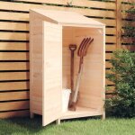 Maisonchic - abri de jardin, remise de jardin, cabane de jardin 55x52x112 cm bois de sapin solide con493518 ...