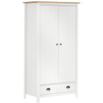 Maisonchic - armoire penderie, porte - vêtements, garde - robe à 2 porteshill blanc 89x50x170cm bois ... Maisonchic - armoire penderie, porte - vêtements, garde - robe à 2 porteshill blanc 89x50x170cm bois ...