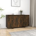 Maison chic - buffet, bahut, enfilade, armoire de cuisine chêne fumé 135x41x75 cm aggloméré pwfn48520 ... Maison chic - buffet, bahut, enfilade, armoire de cuisine chêne fumé 135x41x75 cm aggloméré pwfn48520 ...