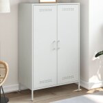 Maisonchic - buffet haut, enfilade, armoire de cuisine blanc 68x39x113 cm acier wfe982221 design in