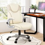 Maisonchic - chaise de bureau de direction en cuir pu � bascule hauteur r�glable chaise de travail ergonomique ...