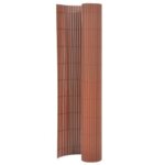 Maisonchic - cl�ture de jardin, grillage de jardin double face 90x400 cm marron oce52267 design in