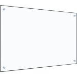 Maisonchic - dosseret de cuisine, fond de hotte transparent 90x60 cm verre tremp� wrg357147 design in ...