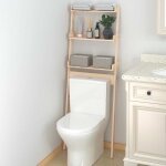 Maisonchic - etagre de toilette, etagre de salle de bain, meuble de salle de bain 63, 5x32x179 cm bois ...