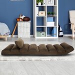Maisonchic - fauteuil relax pliable réglable 5 positions faux daim salon bureau marron cw7901 design ... Maisonchic - fauteuil relax pliable réglable 5 positions faux daim salon bureau marron cw7901 design ...