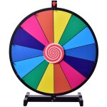 Jeu de roue de la fortune de table 24 pouces (? 60cm) personnalisable jeux de socit avec stylo effaable, ...