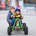 Kart  pdales vlo et vhicule pour enfants sige rglable avec frein  main 3 - 6ans vert cw9585 design ...
